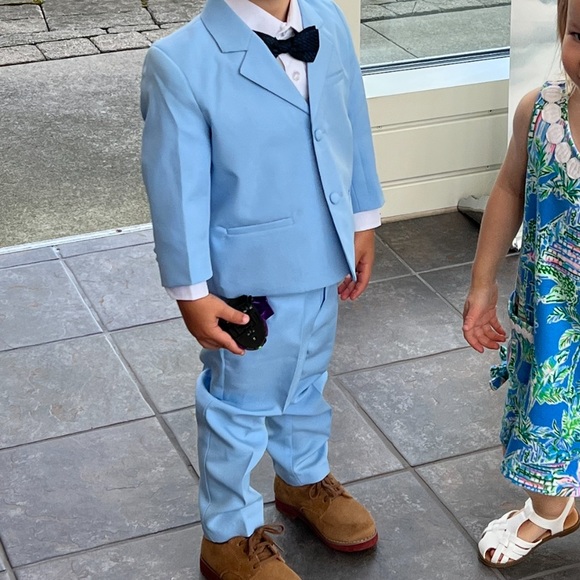 Little tuxedos Mason 4 piece set with a tie - Picture 4 of 8